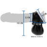 Toy Joy Sac à bourses souple Scrotum Holder Noir